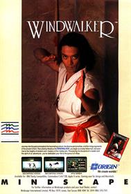 Windwalker - Advertisement Flyer - Front Image
