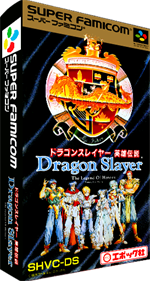 Dragon Slayer: Eiyuu Densetsu - Box - 3D Image