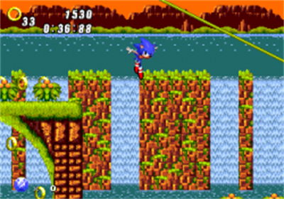 Sonic 2 Retro Remix - Screenshot - Gameplay Image