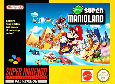 New Super Mario Land - Fanart - Box - Front Image