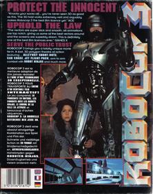 RoboCop 3 - Box - Back Image