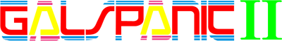 Gals Panic II - Clear Logo Image