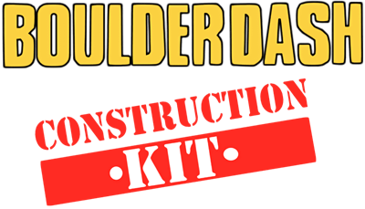 Boulder Dash Construction Kit - Clear Logo Image