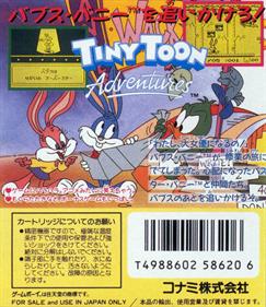 Tiny Toon Adventures: Babs' Big Break - Box - Back Image