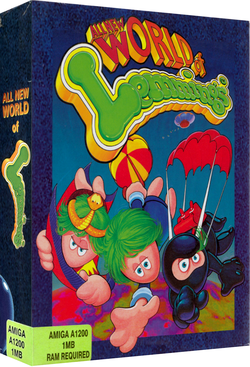 Download All New World of Lemmings (DOS) game - Abandonware DOS