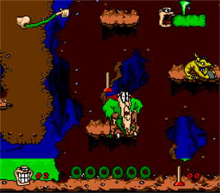 Boogerman: A Pick and Flick Adventure - Screenshot - Gameplay Image