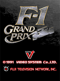 F-1 Grand Prix - Screenshot - Game Title