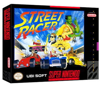 Street Racer - Box - 3D Image