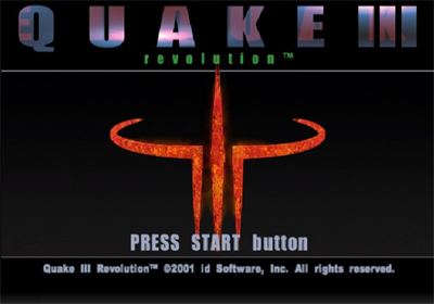 Quake III: Revolution - Screenshot - Game Title Image