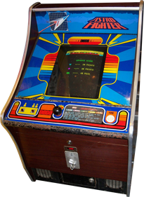 Astro Fighter - Arcade - Cabinet Image