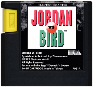 Jordan vs. Bird - Cart - Front Image