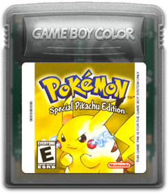Pokémon Yellow Version: Special Pikachu Edition - Fanart - Cart - Front Image