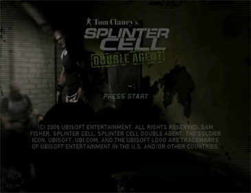 Tom Clancy's Splinter Cell: Double Agent - Screenshot - Game Title Image