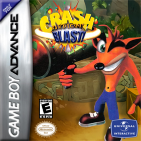 Crash Bandicoot Blast! - Fanart - Box - Front Image