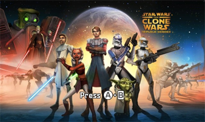 Star Wars: The Clone Wars: Republic Heroes - Screenshot - Game Title Image