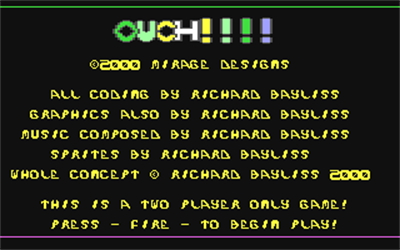 Ouch! - Screenshot - Game Title Image