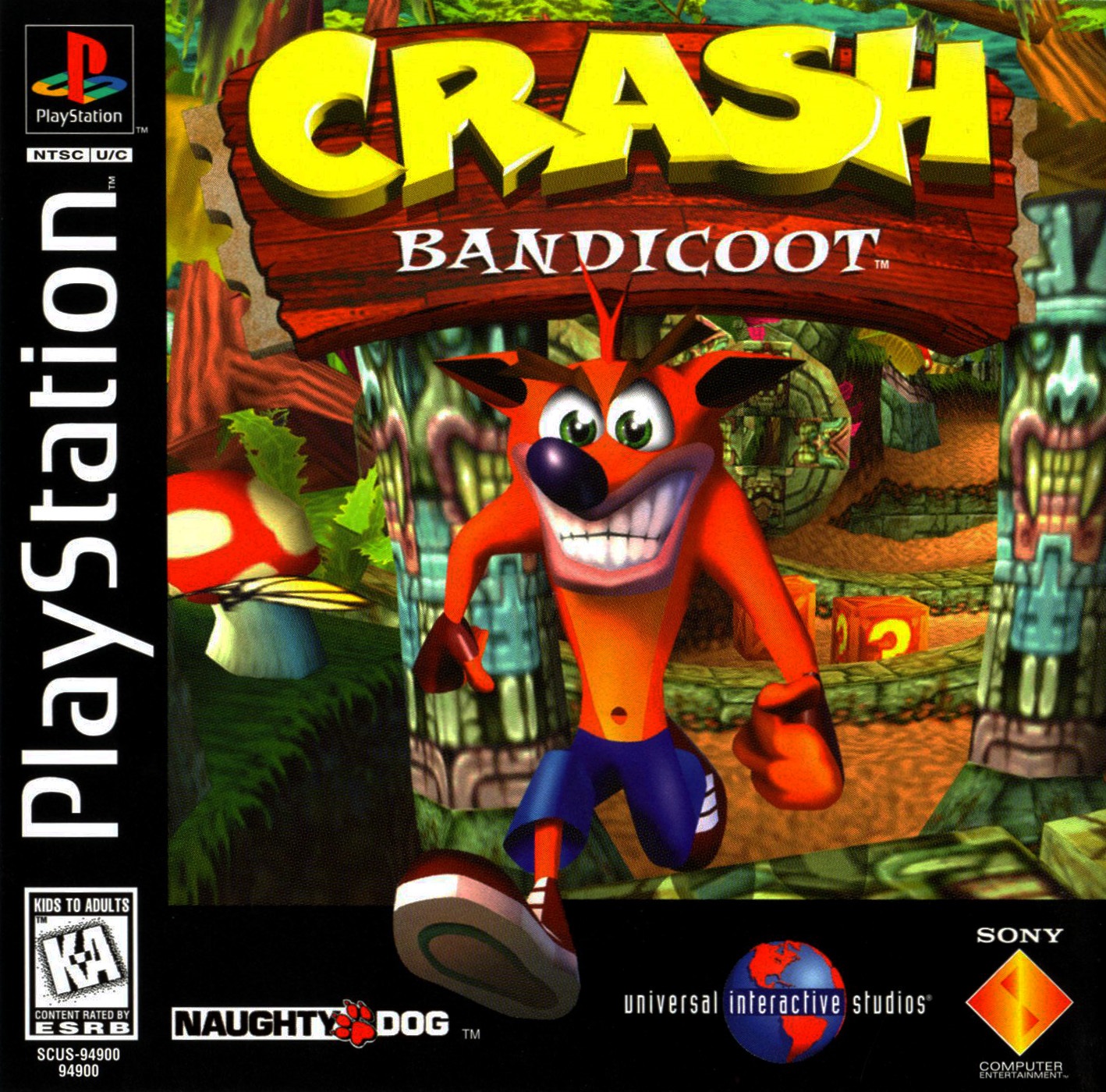 crash bandicoot on the run