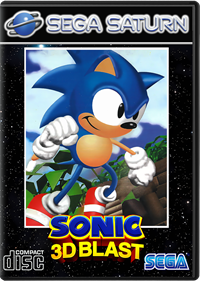 Sonic 3D Blast - Box - Front - Reconstructed Image