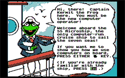 Welcome Aboard: A Muppet Cruise to Computer Literacy - Screenshot - Gameplay Image