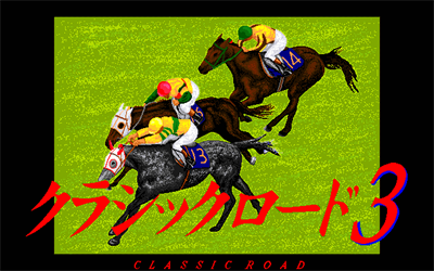 Classic Road 3 - Screenshot - Game Title Image