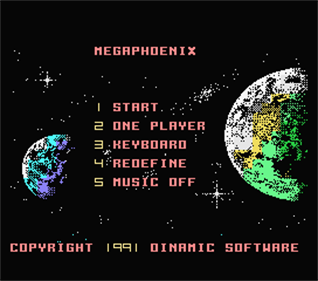 Mega Phoenix - Screenshot - Game Title Image