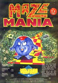 Maze Mania - Advertisement Flyer - Front Image