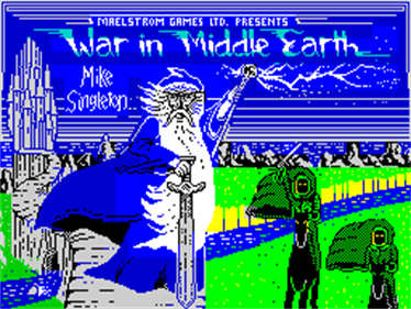 War in Middle Earth  - Screenshot - Game Title Image