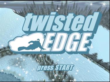 Twisted Edge: Extreme Snowboarding - Screenshot - Game Title Image