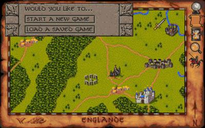 Spirit of Excalibur - Screenshot - Game Select Image