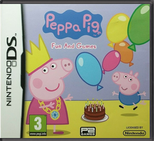 Peppa Pig: Fun and Games - Box - Front - Reconstructed Image