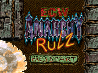 ECW Anarchy Rulz - Screenshot - Game Title Image