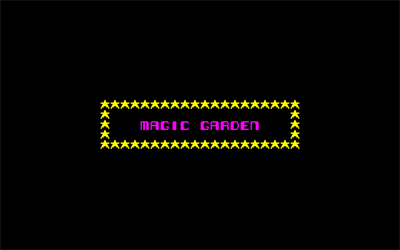 Magic Garden - Screenshot - Game Title Image