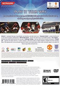 PES 2012: Pro Evolution Soccer - Box - Back Image