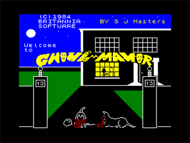 Ghoul Manor - Screenshot - Game Title Image