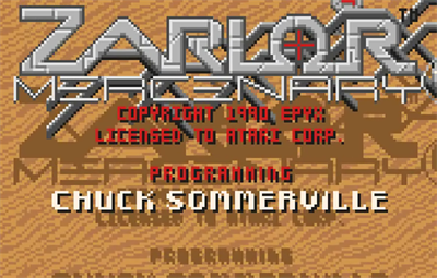 Zarlor Mercenary - Screenshot - Game Title Image