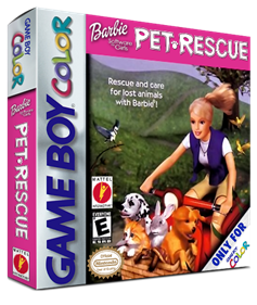 Barbie: Pet Rescue - Box - 3D Image