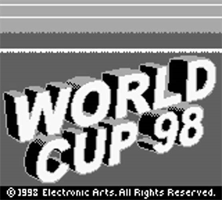 World Cup 98 - Screenshot - Game Title Image
