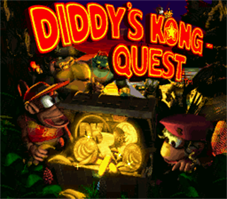 Donkey Kong Country 2: Diddy's Kong Quest - Screenshot - Game Title Image