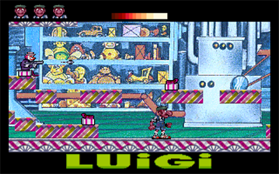 Luigi en Circusland - Screenshot - Gameplay Image