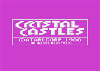 Crystal Castles - Screenshot - Game Title Image