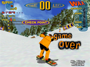 Surf Planet - Screenshot - Game Over Image