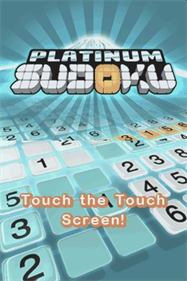 Platinum Sudoku - Screenshot - Game Title Image