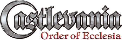 Castlevania: Order of Ecclesia - Clear Logo Image
