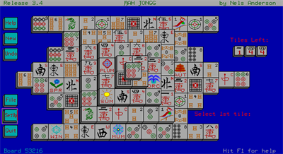 Mah Jongg Solitaire - Screenshot - Gameplay Image