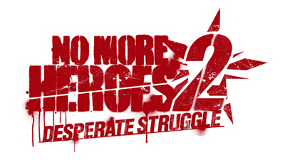No More Heroes 2: Desperate Struggle - Clear Logo Image