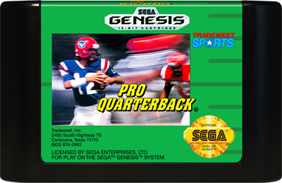 Pro Quarterback - Cart - Front Image