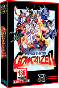 Voltage Fighter: Gowcaizer - Box - 3D Image