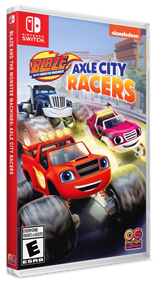 Blaze and the Monster Machines: Axle City Racers - Box - 3D Image