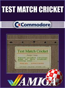 Test Match Cricket - Fanart - Box - Front Image