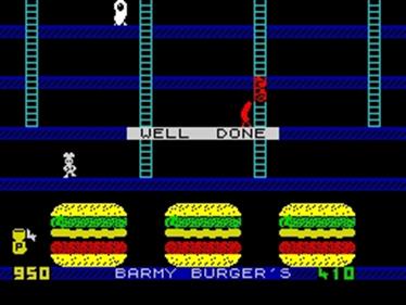 Barmy Burgers - Screenshot - Gameplay Image